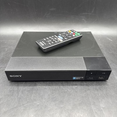 SONY BDP-S3500 Blu-Ray Disc Player with OEM Remote Tested Missing Power Supply