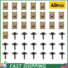 Speed U-Shape Nut Fasteners Spire Captive  Panel Fixing Clips Self Tapping Screw