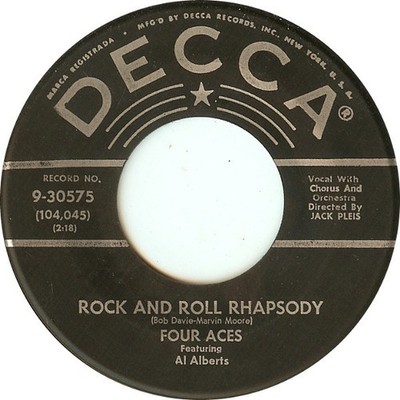 The Four Aces / Rock And Roll Rhapsody / I Wish I May, I Wish I Might / Vinyl