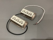 GUILD Guild DeArmond Dynasonic Pickup 2000 Neck bridge Nickel/White set gretsch