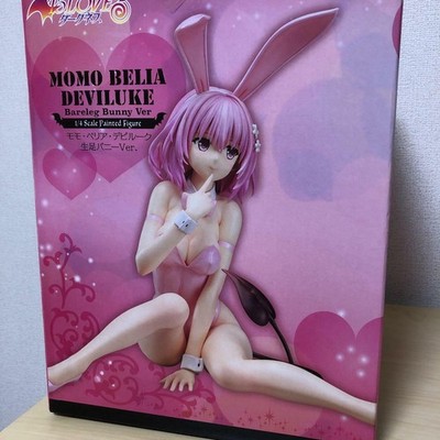 Authentic To Love-Ru Darkness Momo Belia Deviluke Bare Leg Bunny 1/4 Figure JP