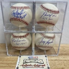 Signed MLB Baseballs Lee Smith Jeff Burroughs Jeff Rearson And Greg Luzinski