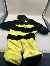 #7F-Bumble Bee Costume Hoodie Toddler Kids Halloween Costume 12 - 24 Month