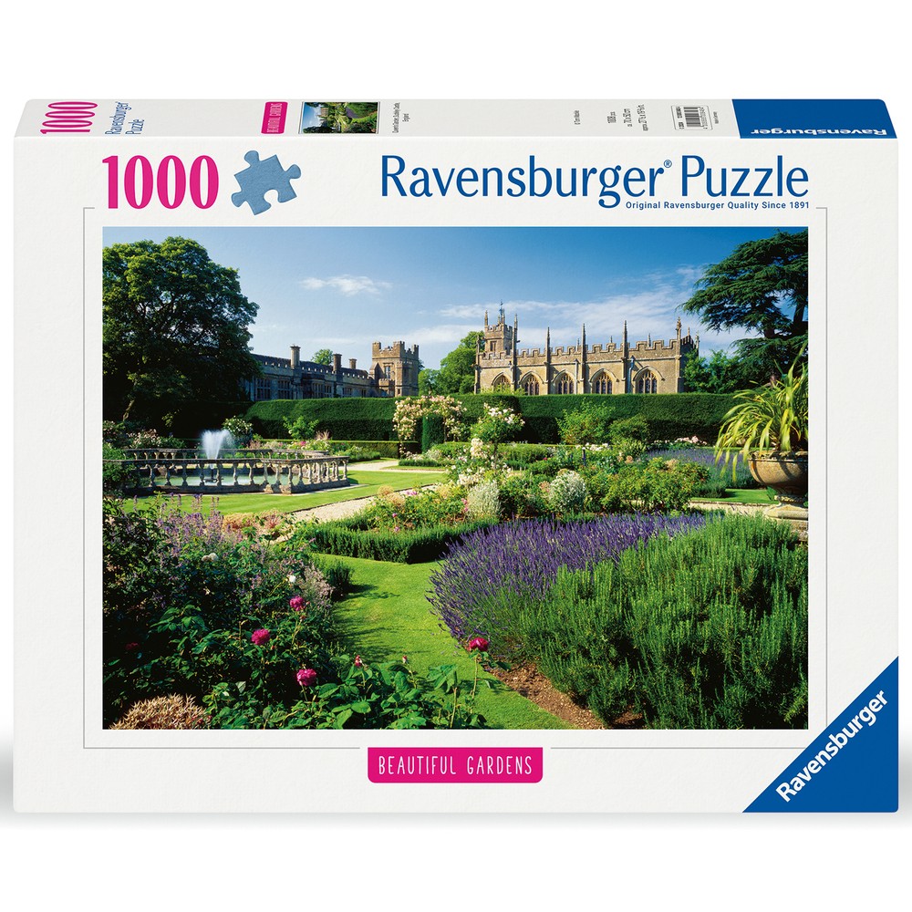 Ravensburger 1000 piece Jigsaw Puzzle Beautiful Gardens Sudeley Castle