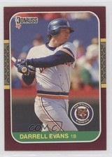 1987 Donruss Opening Day Box Set Darrell Evans #210 0f3j