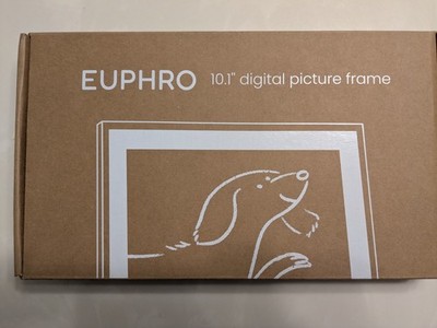 Euphro 10.1'' Digital Picture Frame, Brand New in Box