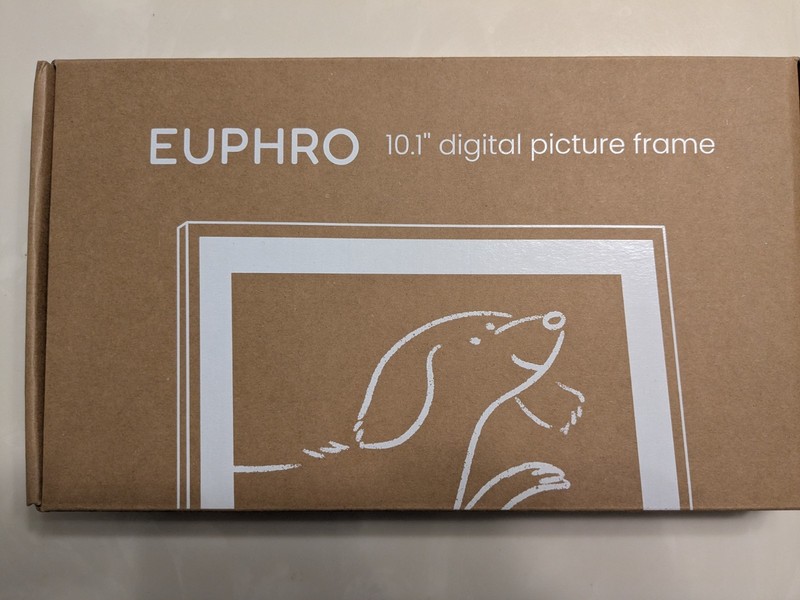 Euphro 10.1" Digital Picture Frame, Brand New in Box