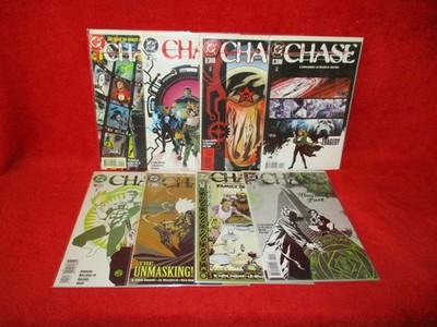 DC Comics CHASE #1 2 3 4 5 6 8 9 Full Complete  MISSING #7