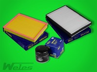 Inspektionspaket Opel Astra G 1,4 1,6 1,8 2,0 Zafira A Luft- ÖL- Pollenfilter