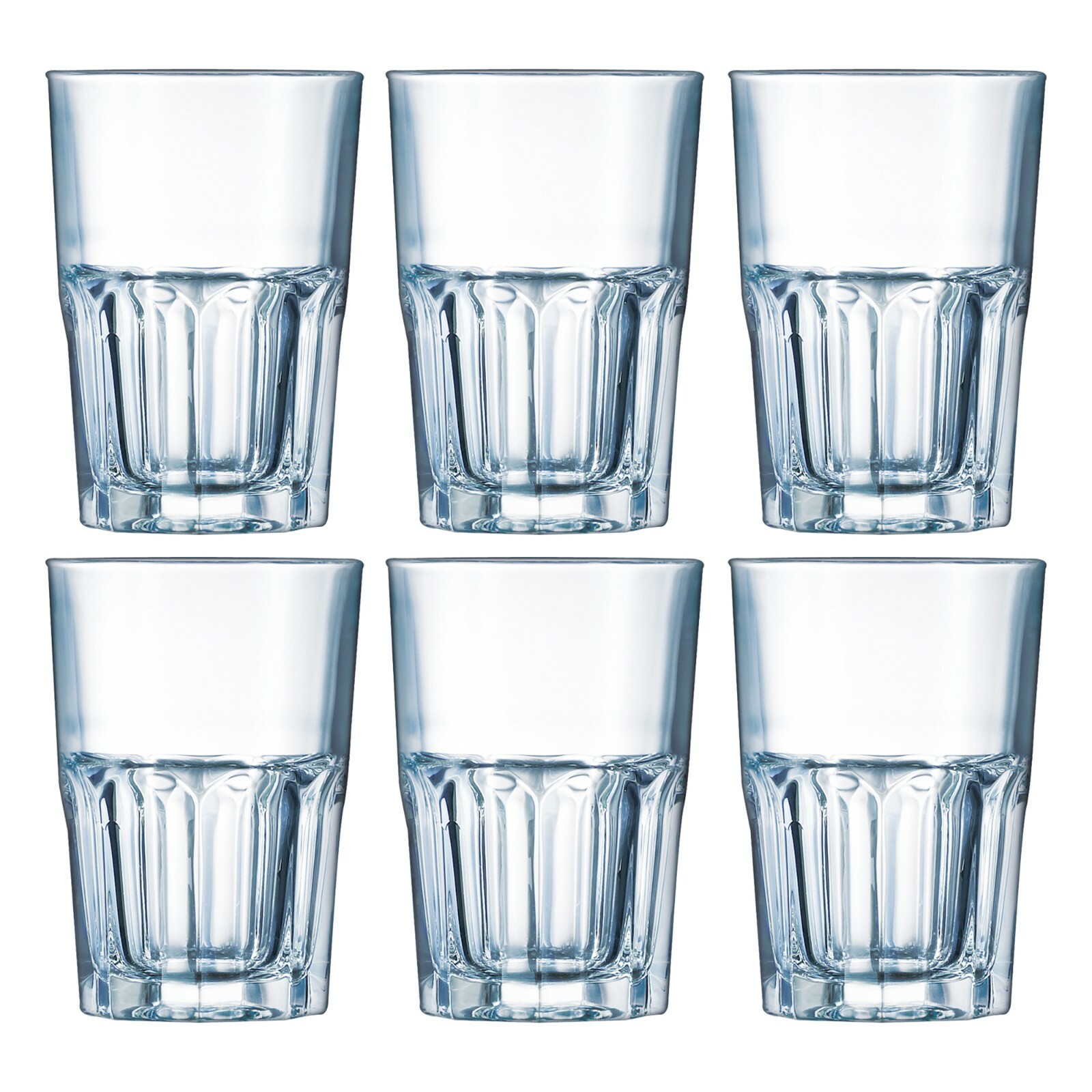 Luminarc New America 400ml Drinking Glasses Juice Water Cocktail Dining