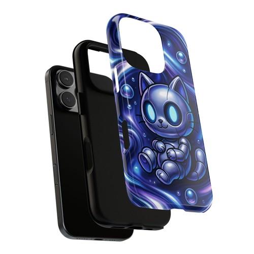 Tough Cases, Cute Cat Phone Cover, Kawaii Cat Case, Gift for Cat Lovers, - 第 4/57 張圖片