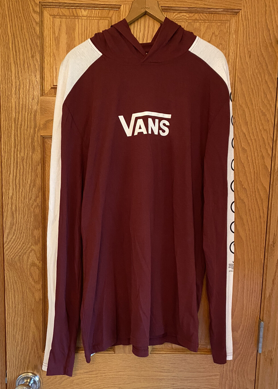 vans circle hoodie