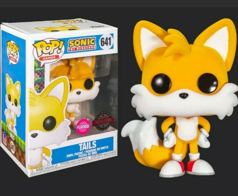 En Oferta Funko Pop! Tails 641 Flocked Sonic The Hedgehog Pop Pre-Pedido Finales De Mayo