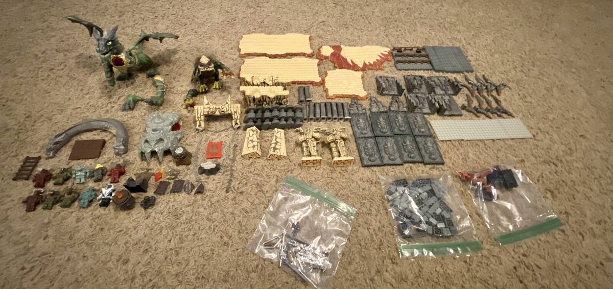 Mega bloks 9889 forteresse Portal of fire château fort