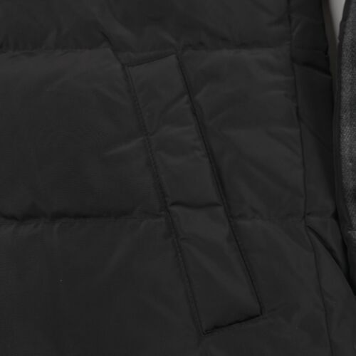 $425 Andrew Marc New York Hopkins Gray & Black Hooded Down Parka Jacket Mens XL - Picture 10 of 14