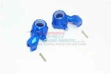 For Traxxas Maxx-ALUMINUM FRONT KNUCKLE ARMS -4PC Set-Blue