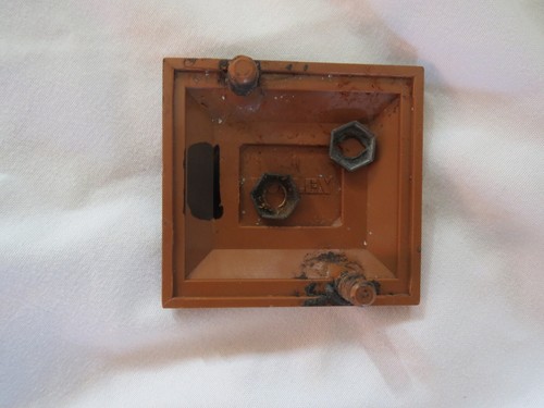 1973-74 Cadillac Eldorado Wood Woodgrain Insert for Door Strap Retainer - Picture 2 of 2