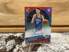 2020 Panini Donruss Signature Series Aleksej Pokusevski #SG-APK Rookie Auto RC