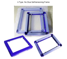 INTBUYING Screen Frame Mesh Silk Screen Printing Mesh Stretching Frame Tool