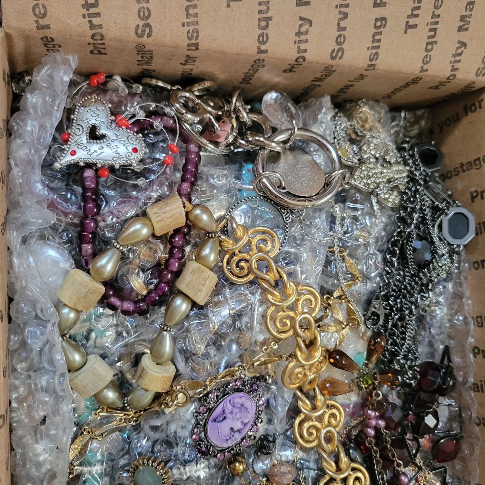 Wearable Bulk Jewelry Lot Vintage New Signed Unsigned Esate Thrift eBay