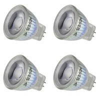 4X Led Lampen MR11 Warmweiß 3W G4 / GU4 / MR11 Leuchtmittel Strahler 12V Sebson