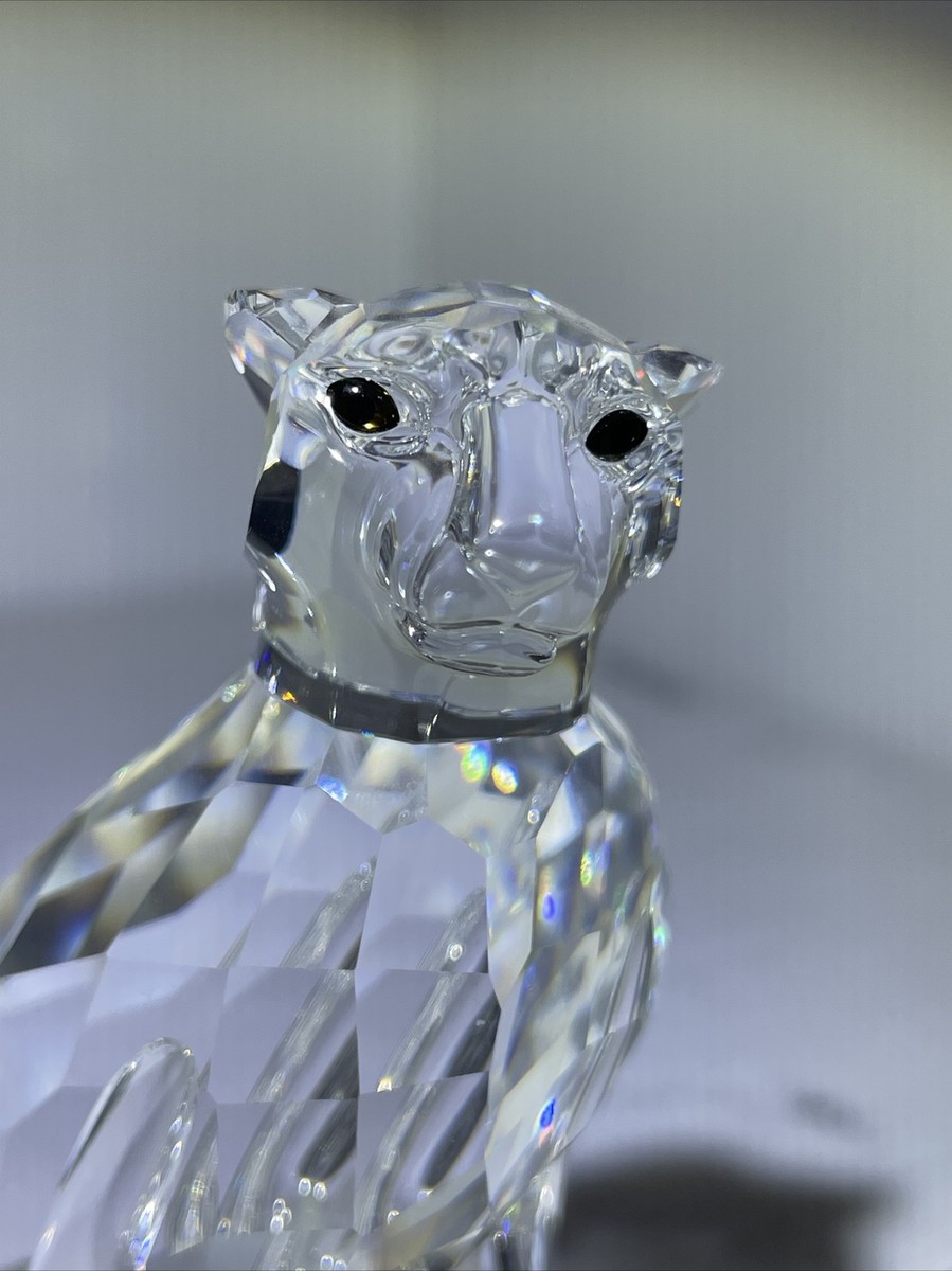 SWAROVSKI CRYSTAL | CHEETAH FIGURINE 183225 (No Box) | eBay