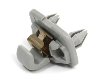 Audi Gray Sun Visor Clip 'Moon Silver' OEM (8W0857562AEP5) | eBay