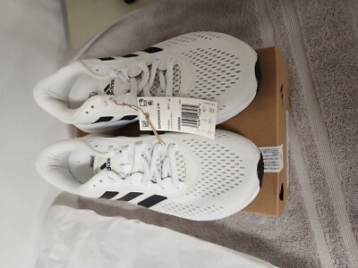 Men's Adidas Supernova 2M Athletic Shoe White/Black sku GW9089 New