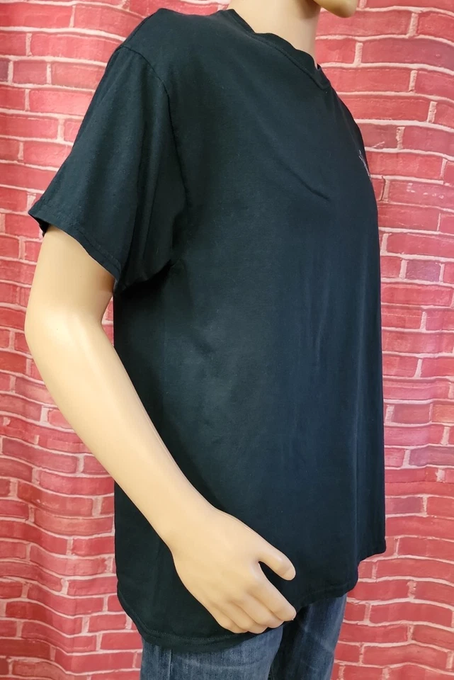 Camiseta Vaquera Up Skeleton Negra Manga Corta Talla L #R2 Foto 4 de 4