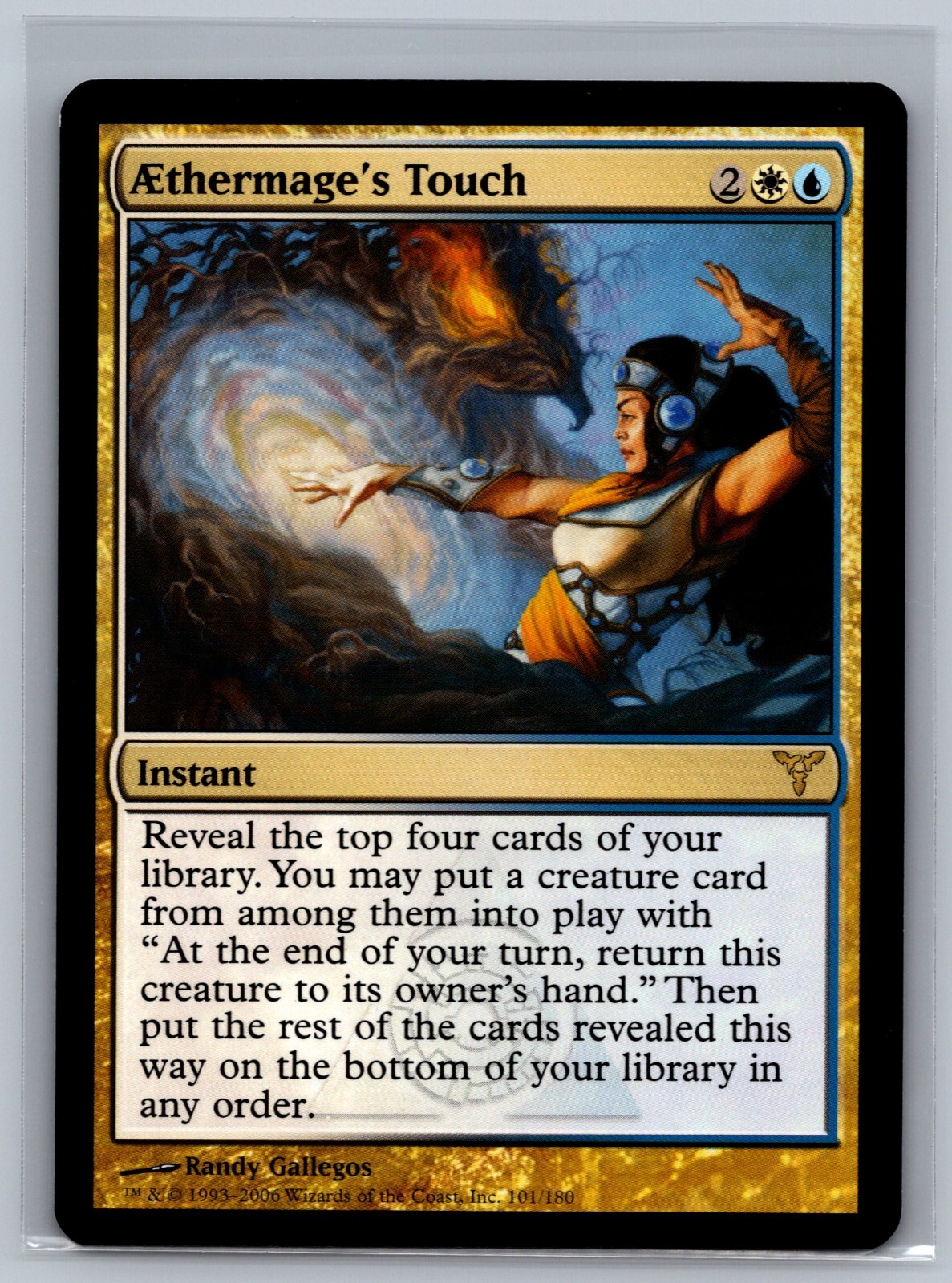Magic The Gathering Dissension Aethermage's Touch #101/180 MTG TCG CCG