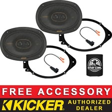 KICKER KSC69304 6"X9" OEM SPEAKER REPLACEMENT KIT FOR CHEVY SILVERADO 1500 14-23