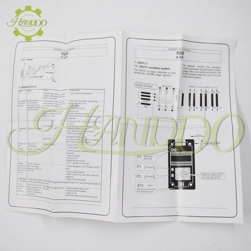 Automatic Voltage Regulator R250 AVR Controls Module Card - Picture 7 of 7