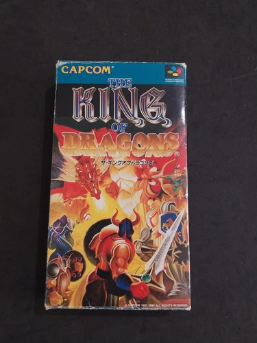 The King Of Dragons Super Famicom SFC Japan Used Complete