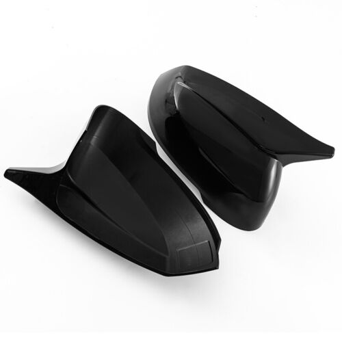 For BMW X1 U11 U12 2023 2024 Black Car Side Rear View Door Mirror Cap Cover Trim - Picture 10 of 14