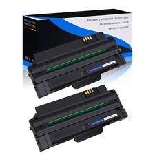 2PK Toner Cartridge Black MLT-D105L for Samsung ML-1910 ML-2525W SF-650 Printer