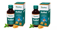  Pack of 2 Himalaya Koflet Syrup 100ml Each with Honey
