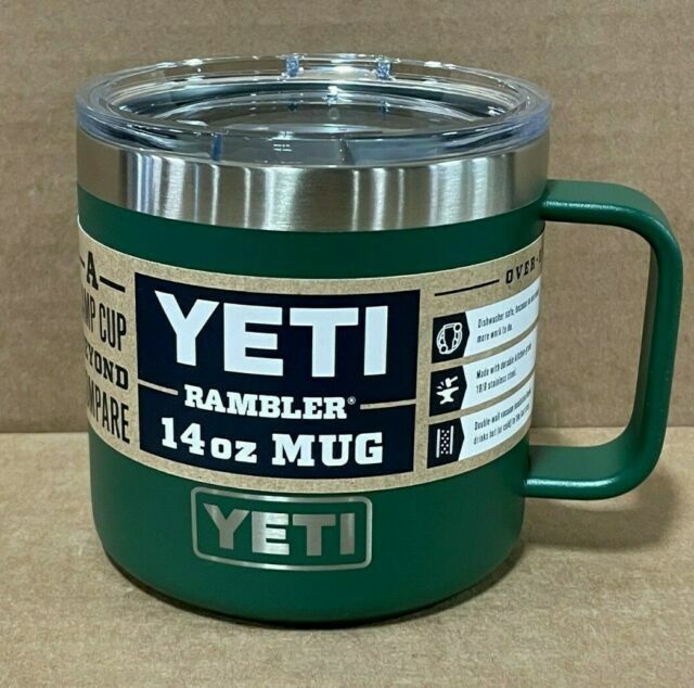 YETI Rambler 14 oz. Insulated Mug Northwoods Green NEWのeBay公認海外通販｜セカイモン