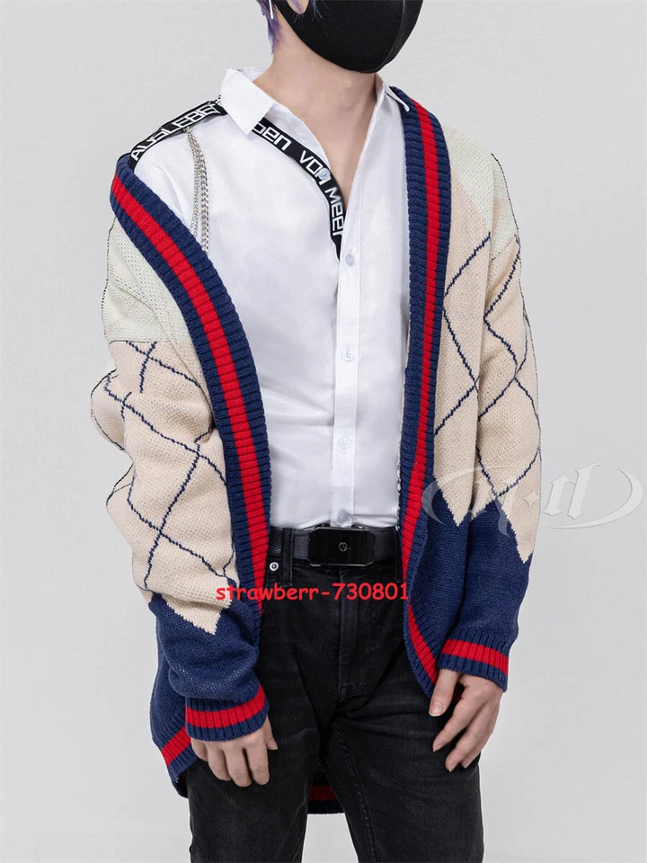 Love and Deepspace Rafayel Xavier Suéter Juegos con disfraces Cárdigan Tejido Prendas exteriores Abrigo Foto 3 de 4