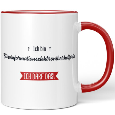 Ich bin Büroinformationselektronikerhelferin. Ich darf das! 10005617628