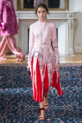 RUNWAY Valentino Silk Midi Dress Perfect for Ascot Races or