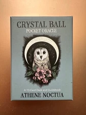Crystal ball pocket oracle - A 13-card deck and guidebook by Athene Noctua