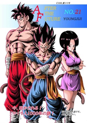 AFTER THE FUTURE NO.21-24セット Doujinshi Dragon Ball AF DBAF After the Future 21 (A5 62page