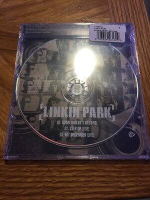 Linkin Park CD Single Somewhere I Belong New Sealed 3 Track Promo