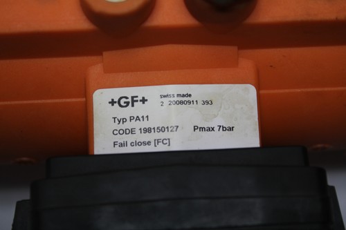 George Fischer 199.233.065 1" 546 PVC/EPDM N/C PA11 actuated Ball valve Used - Picture 3 of 10