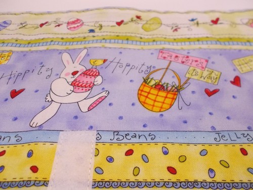 Shopping Cart Handle Cover for Grocery Cart Handles Easter Bunny Hippity Hop - Picture 3 of 14