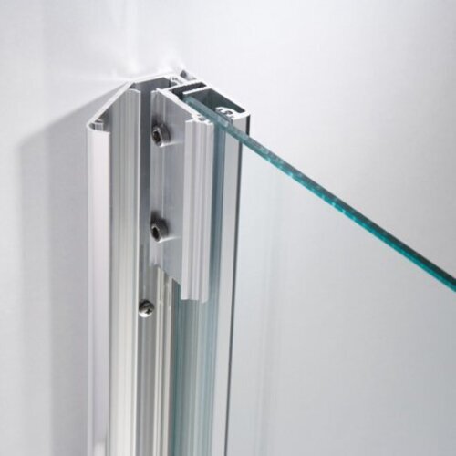 HSK Premium Softcube Fünfeckdusche 3-teilig, mit 1 Drehtür, Größe: 100 x 100 x - Bild 3 von 4