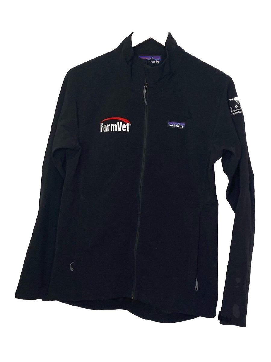 ジャケット PATAGONIA Woman Jacket Black 28411 BLK Patagonia Women's Jacket black full zip black with vet logos