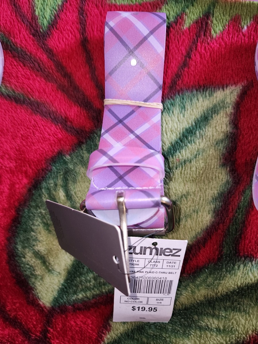 Y2K Pink Plaid Belt. Vintage. Zumiez. Fashion. Cute. | eBay display picture 2