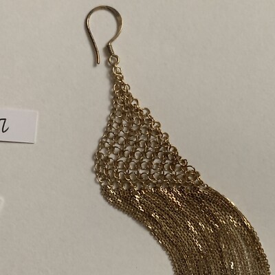 Marie Laure Chamorel Paris earrings gold palladium silver 
