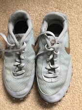 Nike light blue trainers size 4.5 very light weight 
